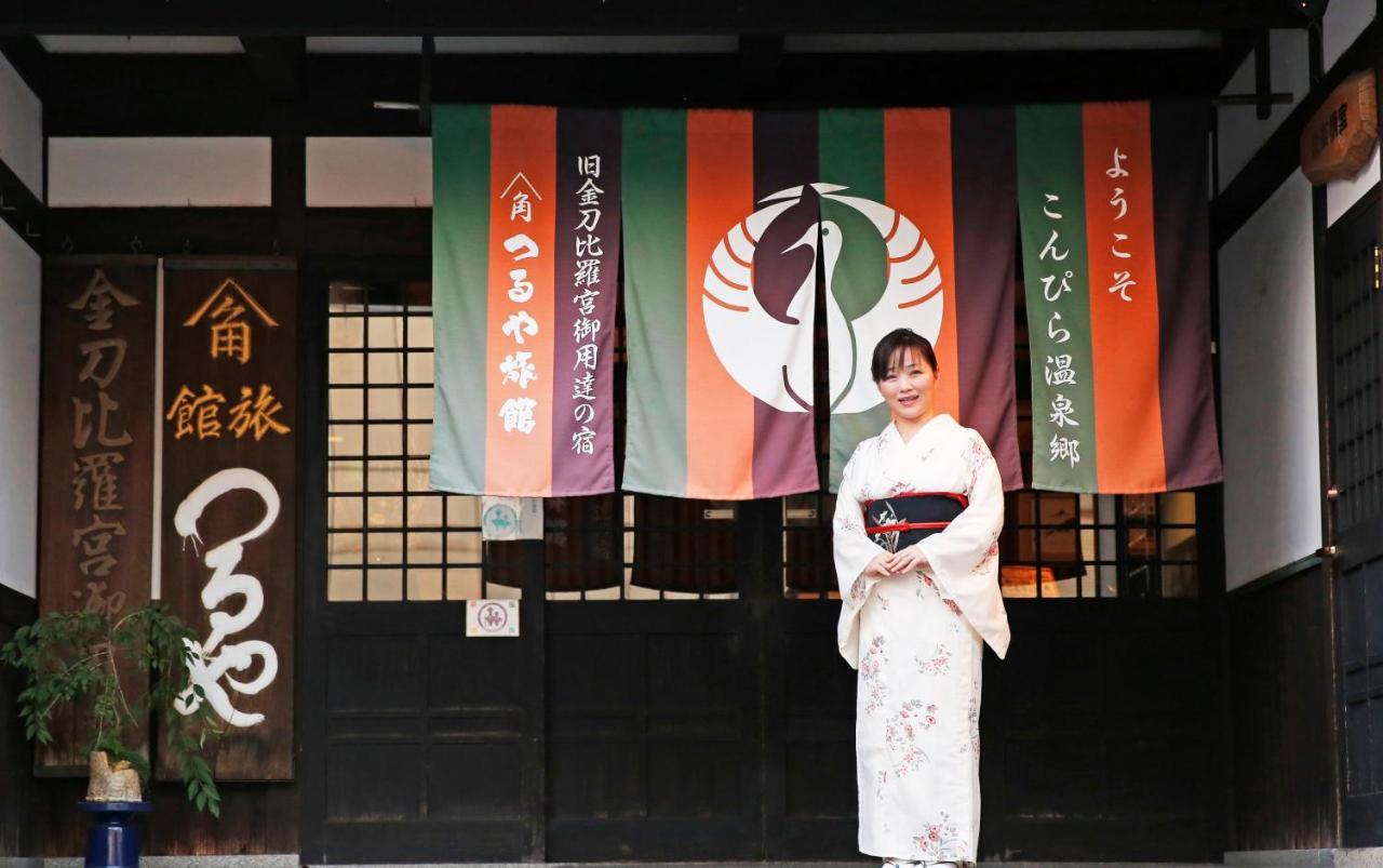 Tsuruya Ryokan Hotel Kotohira Bagian luar foto